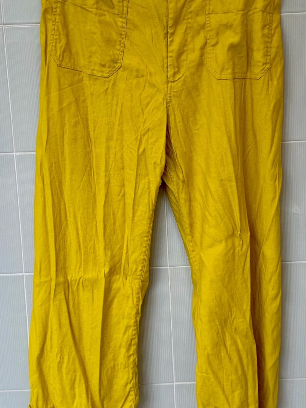 Maeve Colette Cropped Linen Pants